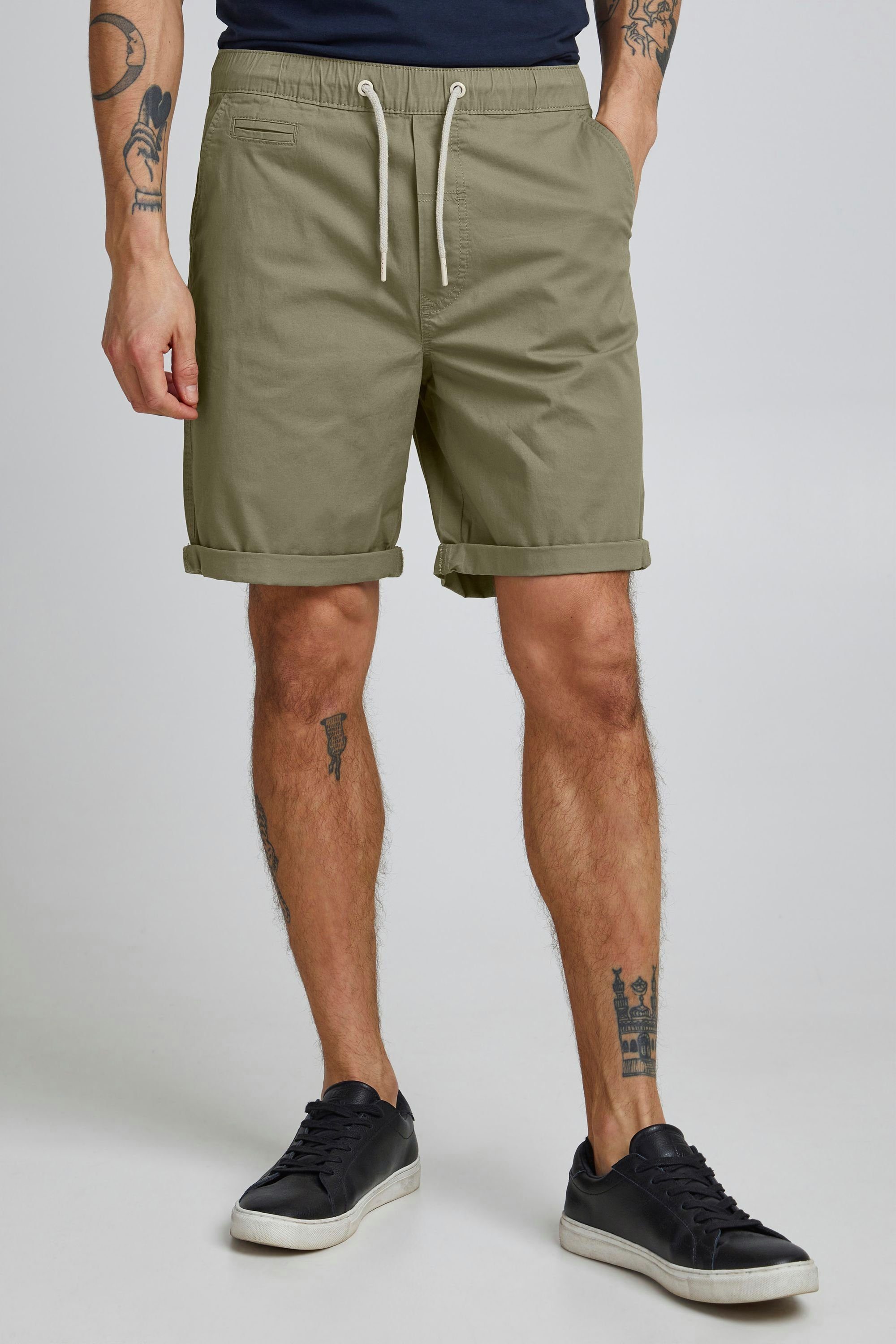 !Solid Shorts SDJacob-Jim Light Elasticated SHO - 21106443 Vetiver (170613)