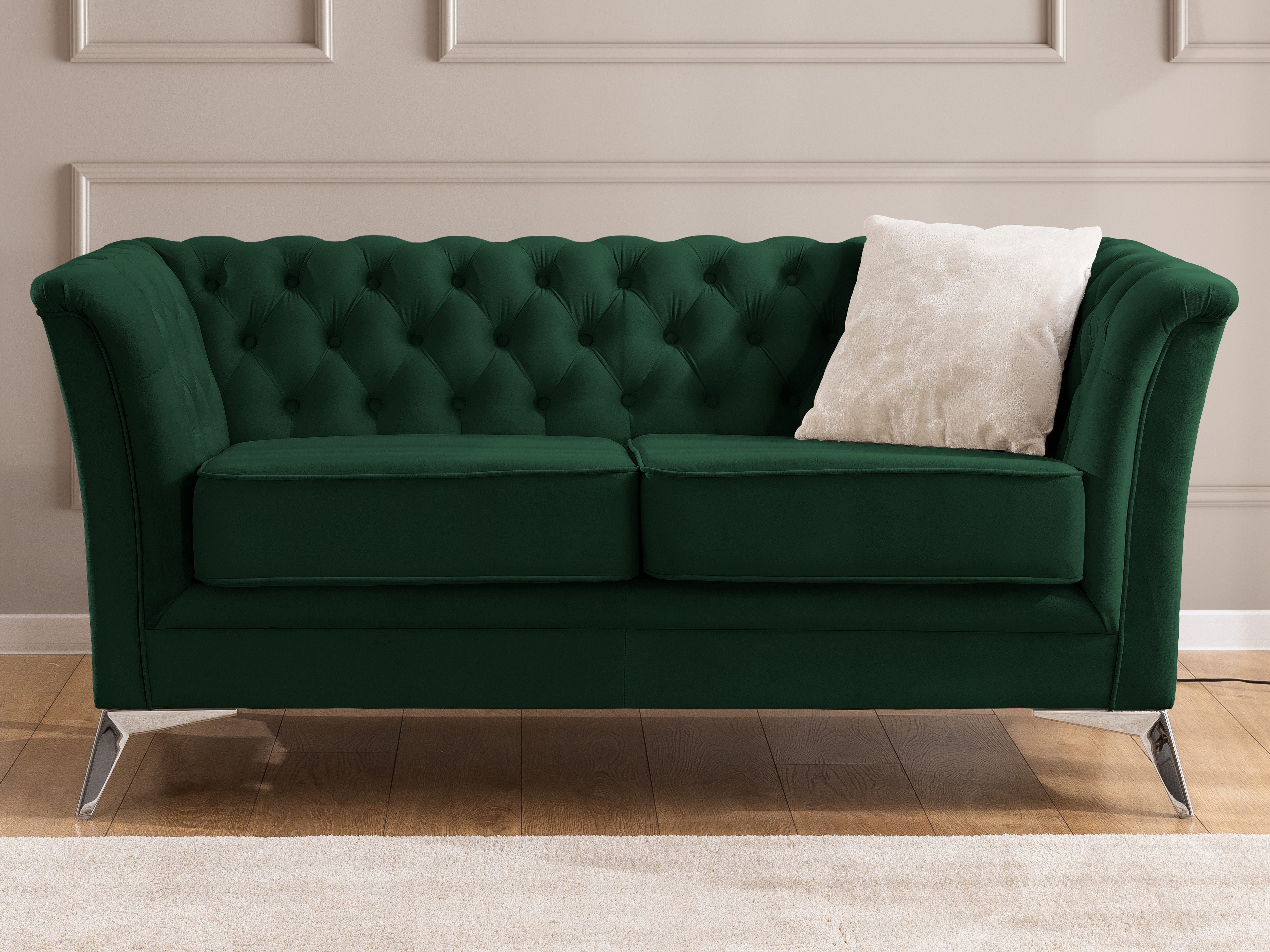 S-Style Möbel Chesterfield-Sofa Whitby, 2-Sitzer aus günstig online kaufen