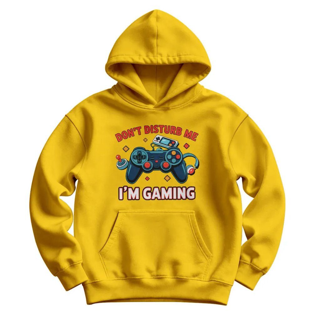 Hybris Hoodie Don'T Disturb ME - I'M Gaming Kids Hoodie
