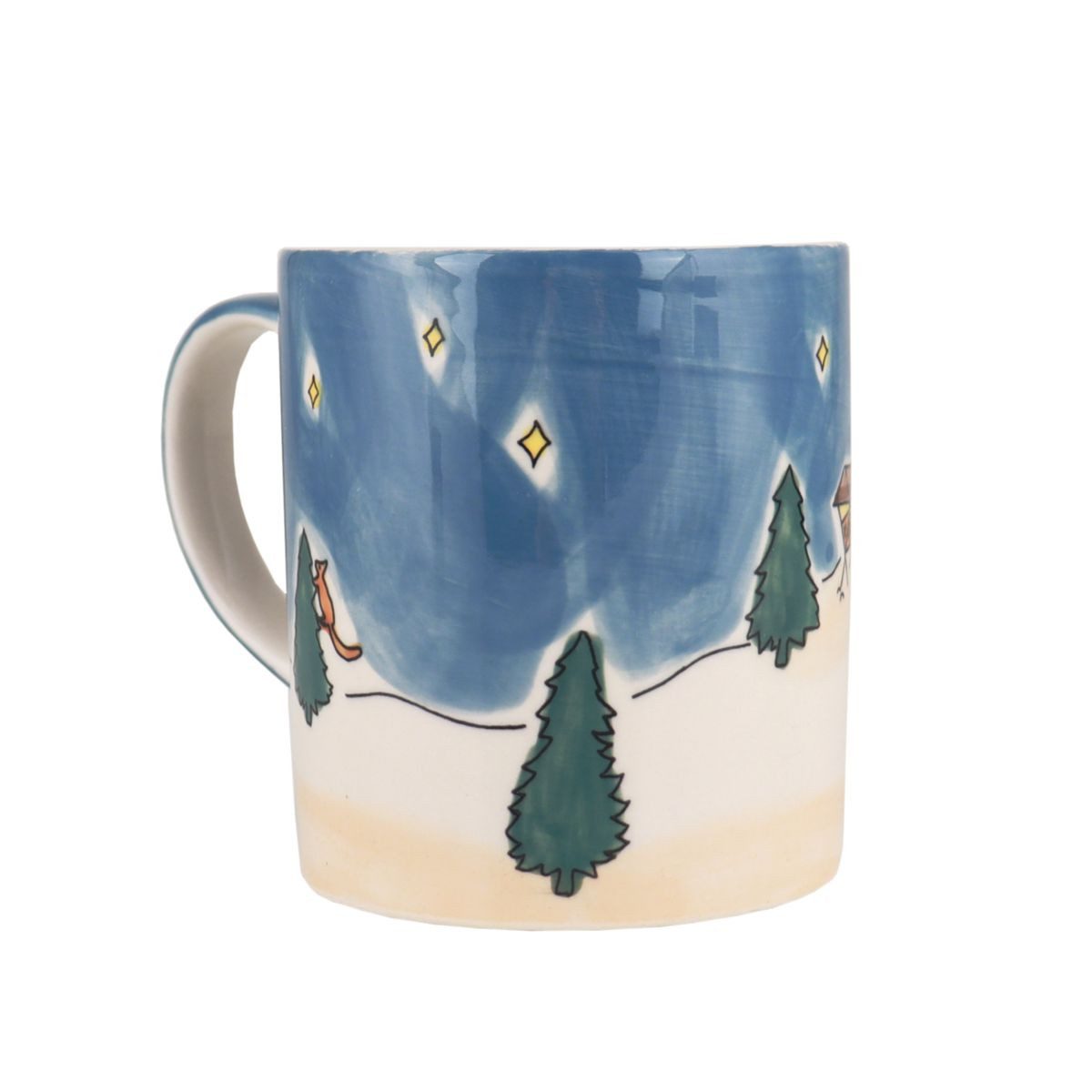 Mila Becher Mila Keramik-Becher Rotwild, ca. 250 ml, Keramik