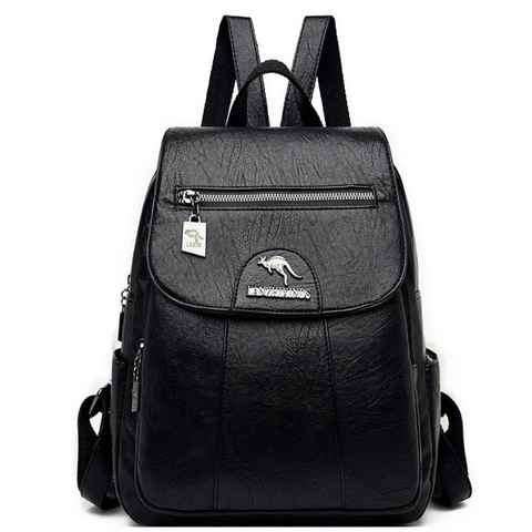 SHG Cityrucksack ◊ Rucksack Freizeitrucksack Tagesrucksack Damenrucksack (Schwarz), Freizeit Reise Sport Arbeit Schule Uni