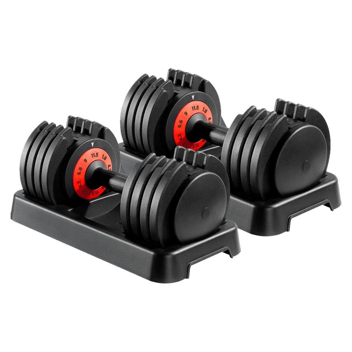 Divit Halter Set 2x Verstellbare Kurzhantel günstig online kaufen