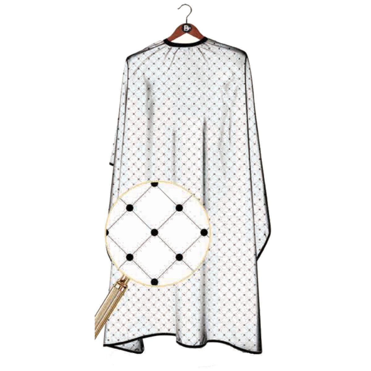 BM Kittelschürze Professioneller Friseurumhang Barberumhang Schneideumhang günstig online kaufen