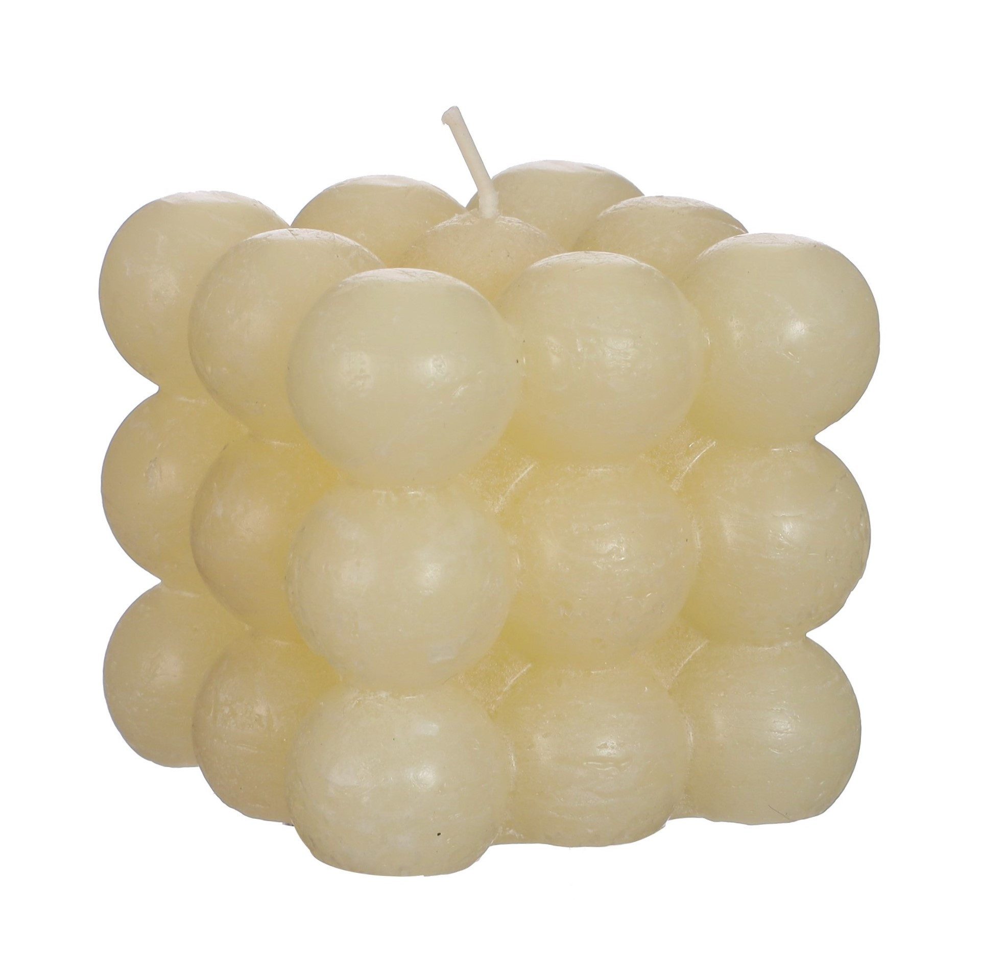 ideas 4 seasons Formkerze Bubble Candle, Dekokerze 8 x 8 cm