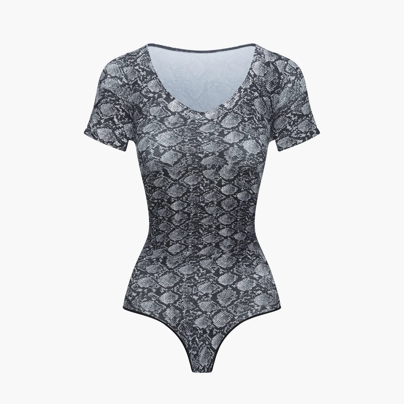 cfab Shaping-Body T-Shirt Bodysuit Sculpting Shapewear mit String-Snake-S (1-tlg)