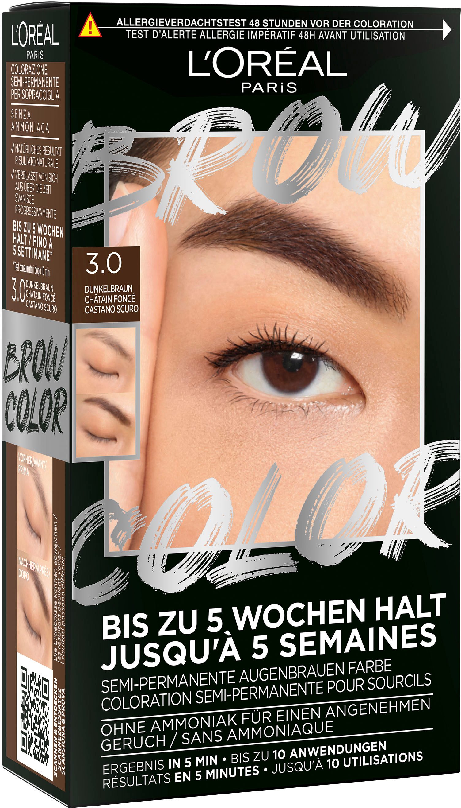 L'ORÉAL PARIS Augenbrauenpflege flüssige Textur, für alle Hauttypen