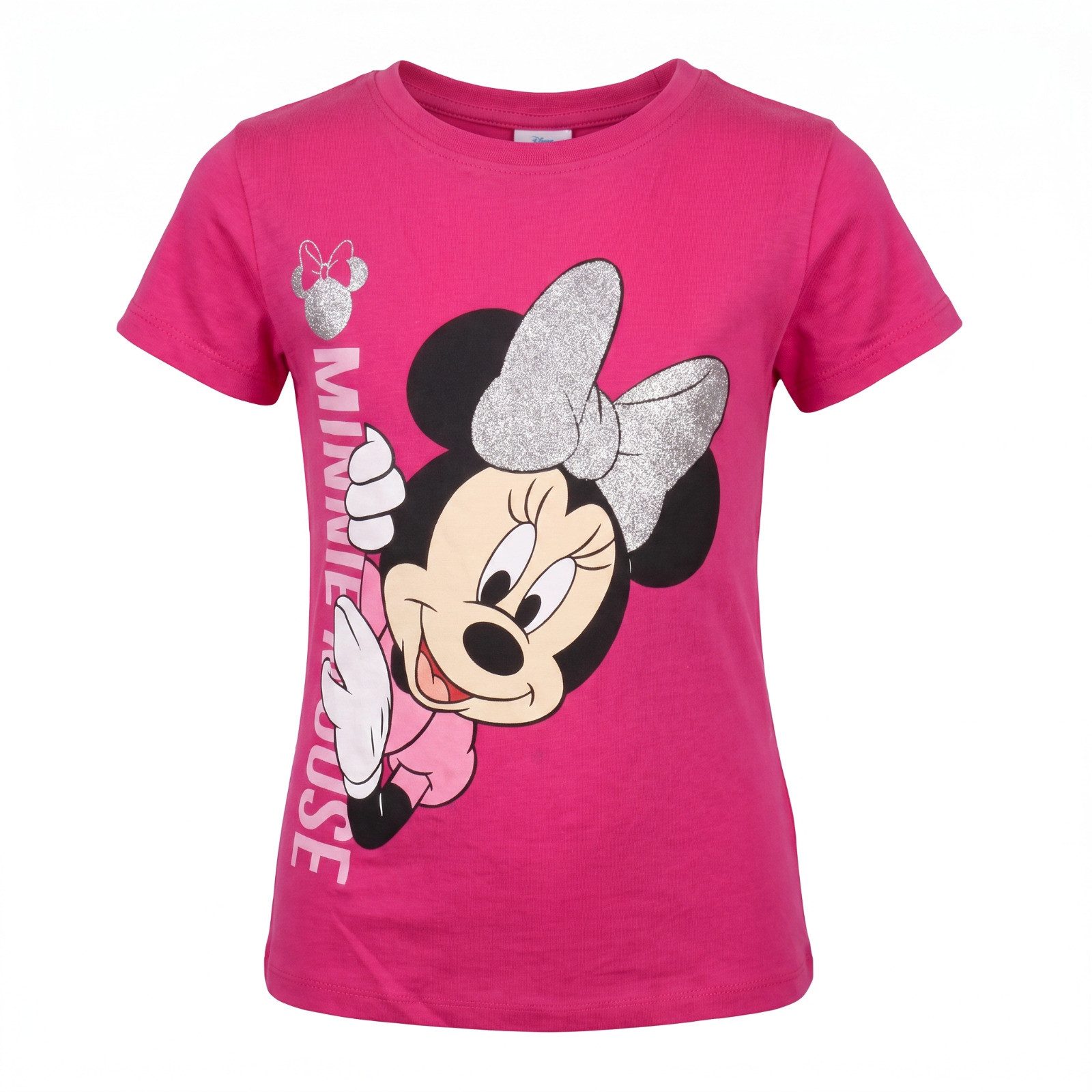 Disney T-Shirt Disney Minnie Maus Mädchen Kinder kurzarm Shirt 100% Baumwolle