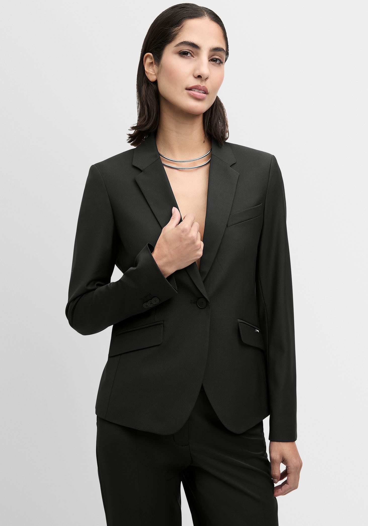Cinque Blusenblazer CIBOOMI Mit Markenlabelplättchen günstig online kaufen