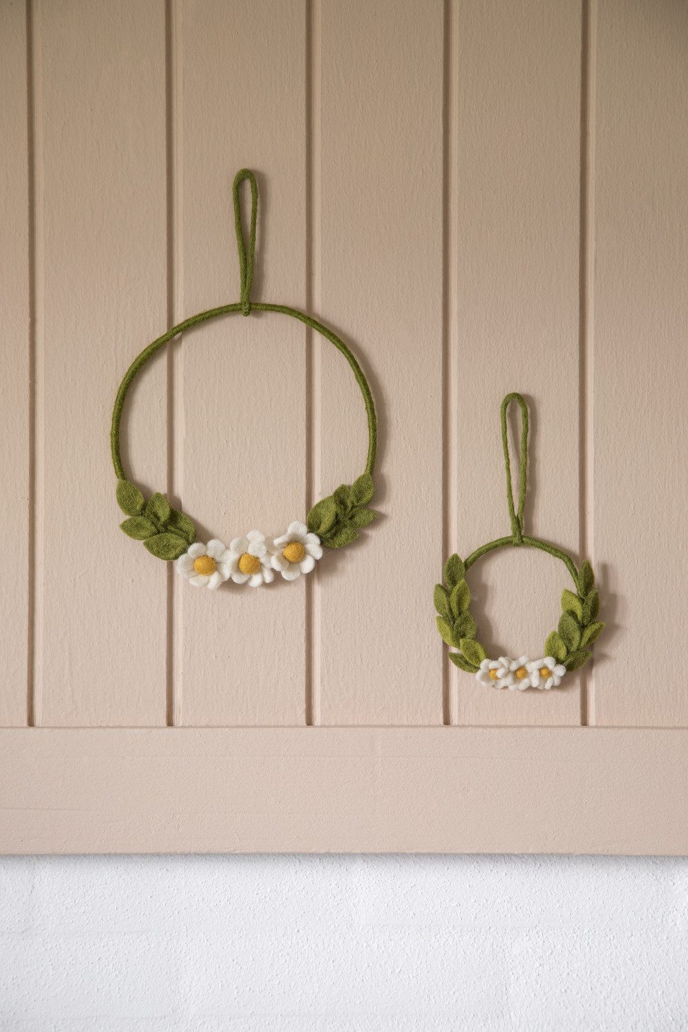 Kunstkranz Filzkranz, fairtrade & handmade, Gry & Sif, fairtrade