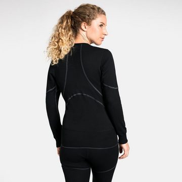 Odlo Funktionsunterhemd BL TOP Crew neck l/s ACTIVE X- 15000 black