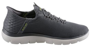 Skechers SUMMITS- Slip-On Sneaker Freizeitschuh mit Slip Ins-Fersenpart für einen leichten Einstieg