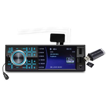 Caliber Caliber Autoradio mit DAB+ und Bluetooth Autoradio