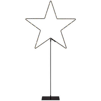 STAR TRADING LED Stern Star Trading Standstern, 50 warmweiße LEDs, MIRA