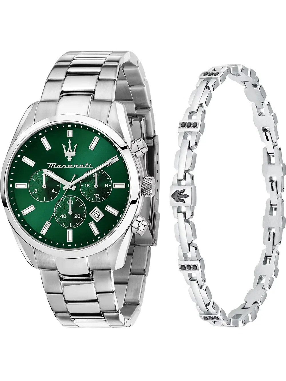 MASERATI Quarzuhr Maserati R8853151017 Herrenuhr Attrazione Chronograph Spe günstig online kaufen