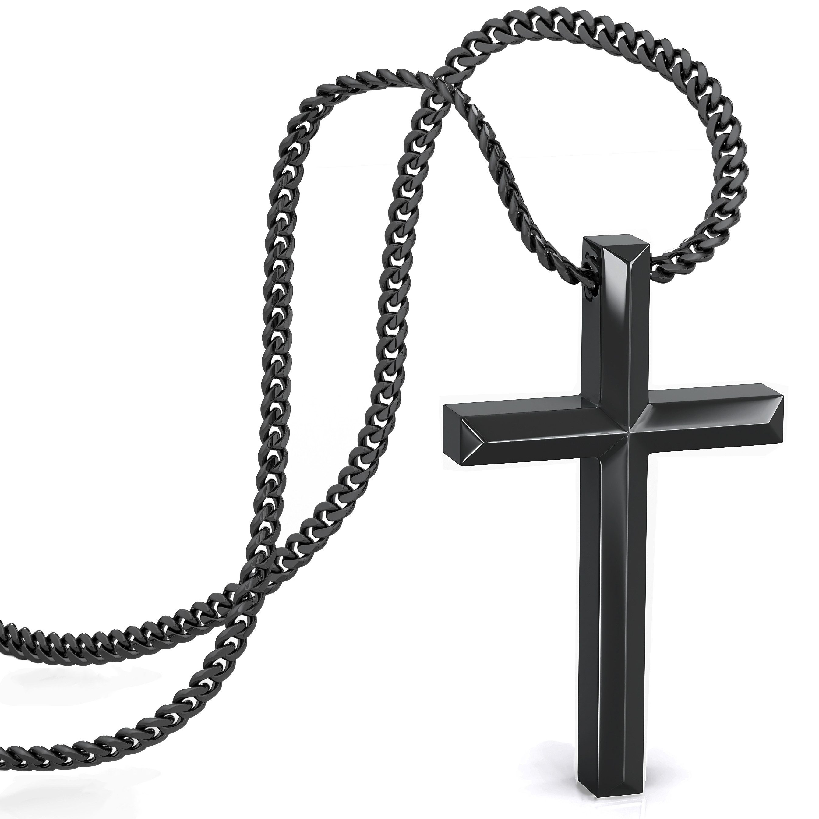 SERASAR Collier Edelstahl Damen Halskette "Light" 316L (Chirurgenstahl), wasserdicht