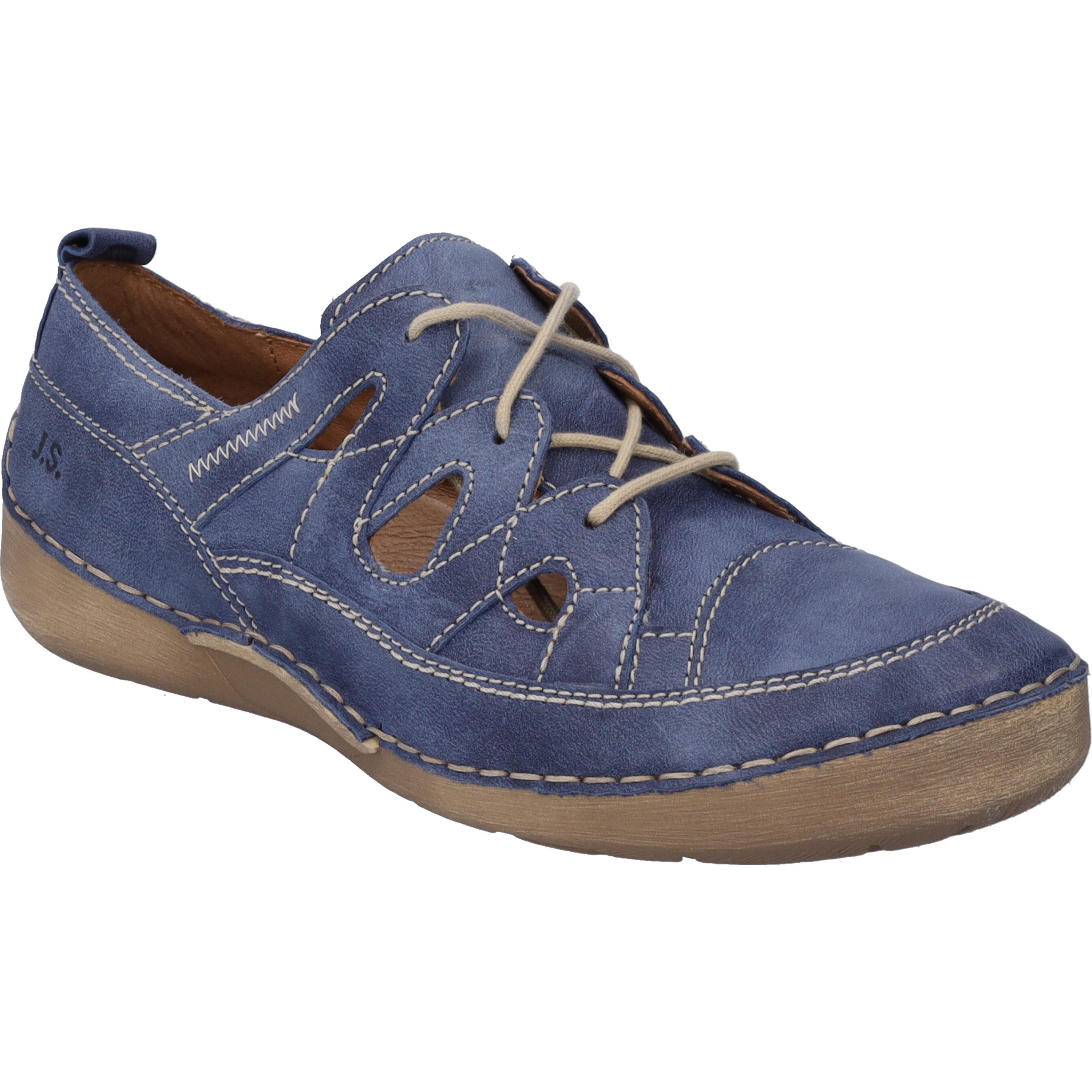 Fergey 36,blau Schnürschuh