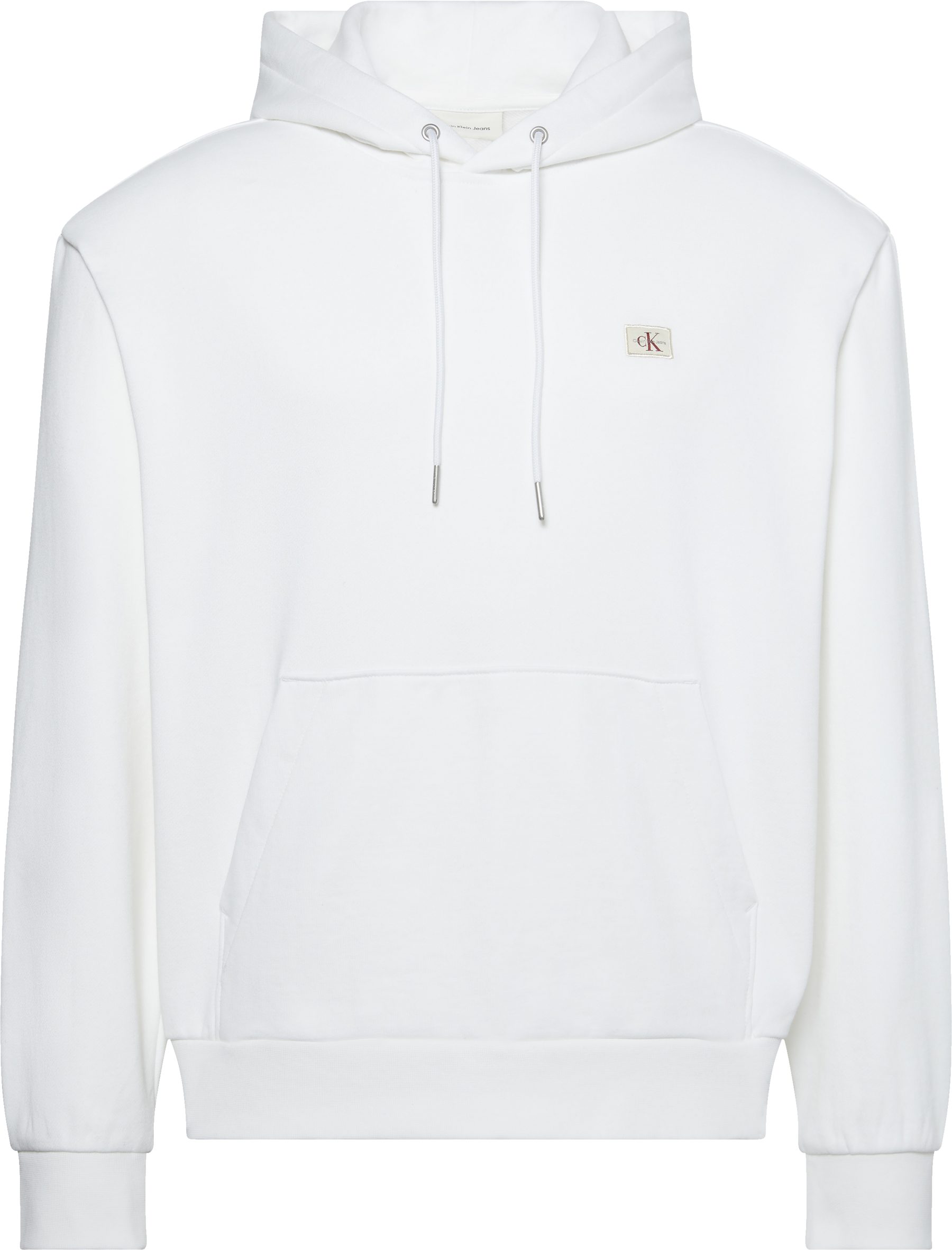 Calvin Klein Jeans Kapuzensweatshirt 400GSM TERRY BADGE HOODIE Mit Rundhalsausschnitt
