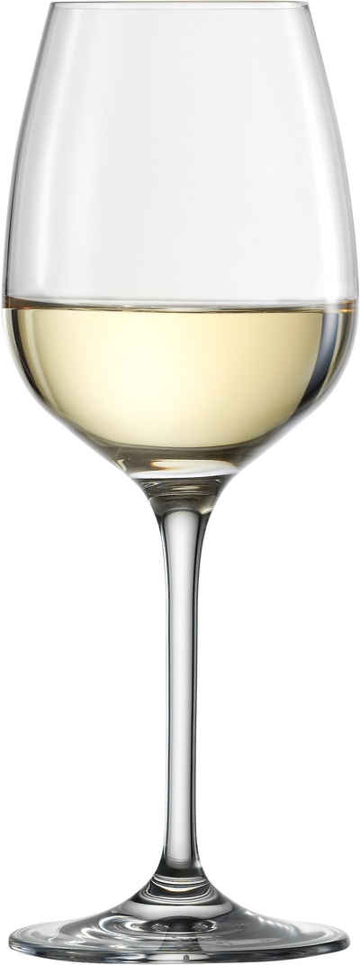 Eisch Weißweinglas Superior SensisPlus, Kristallglas, Bleifrei, 310 ml, 4-teilig