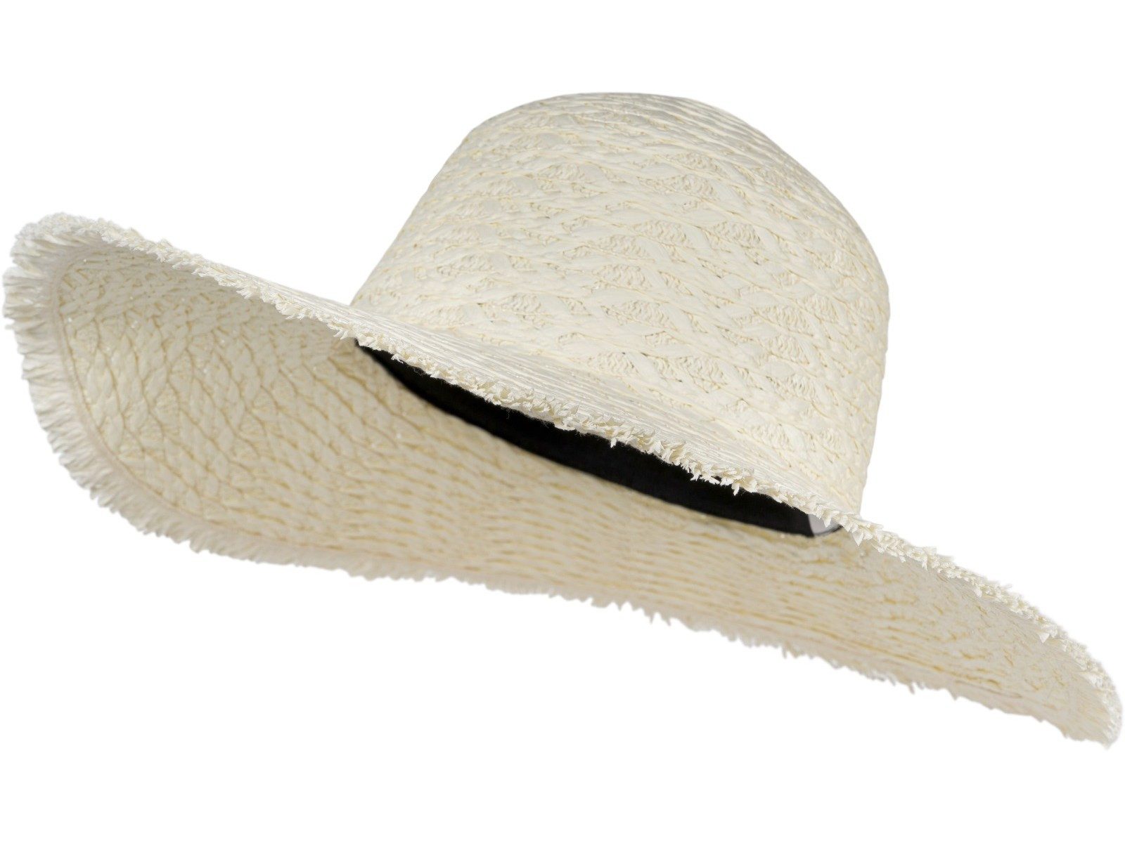styleBREAKER Sonnenhut Papierstroh Sonnenhut Geflochten (1-St)