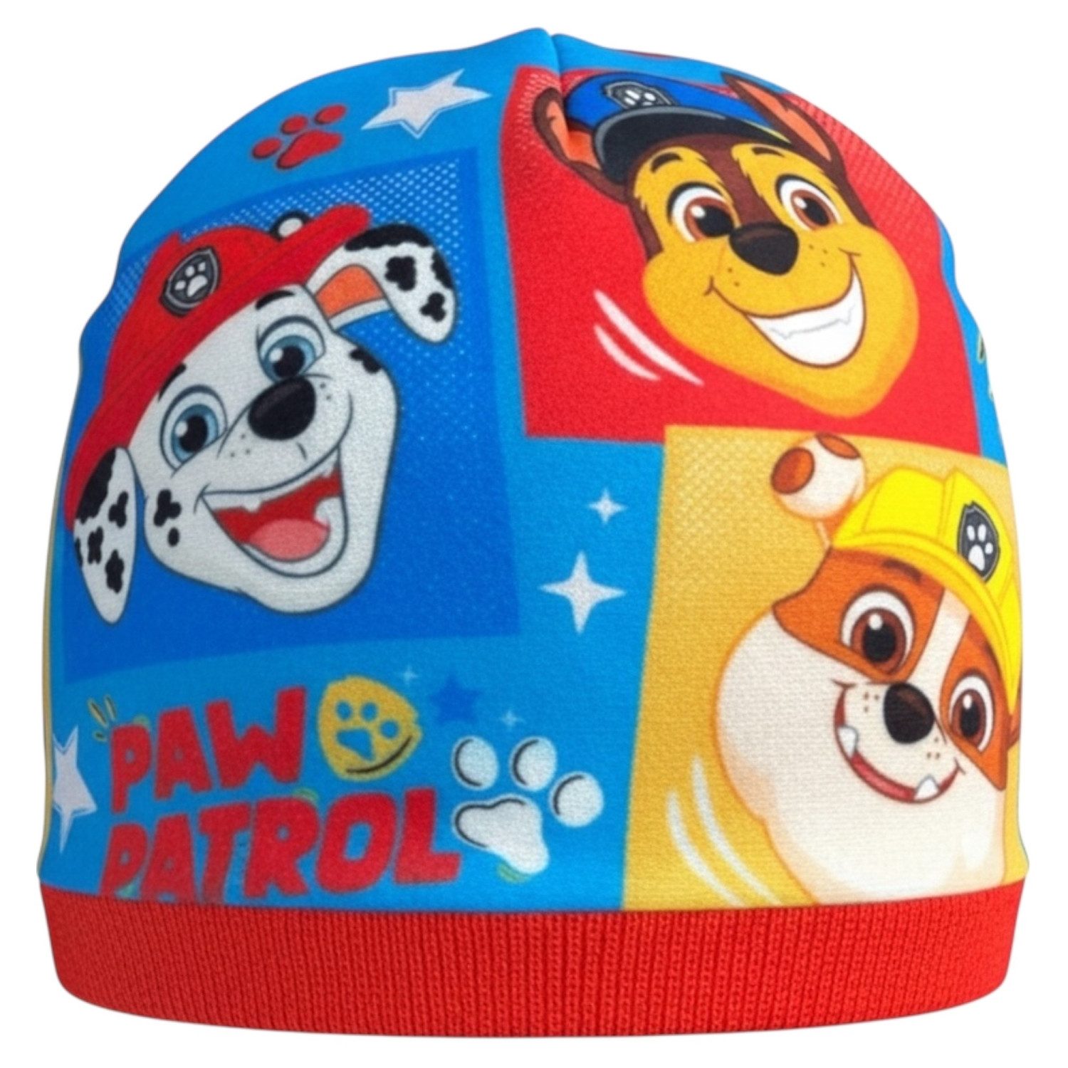 PAW PATROL Fleecemütze 15477 - Kinder Wintermütze Set Gr. 48/51 cm Mütze und Handschuhe (Spar-Set)