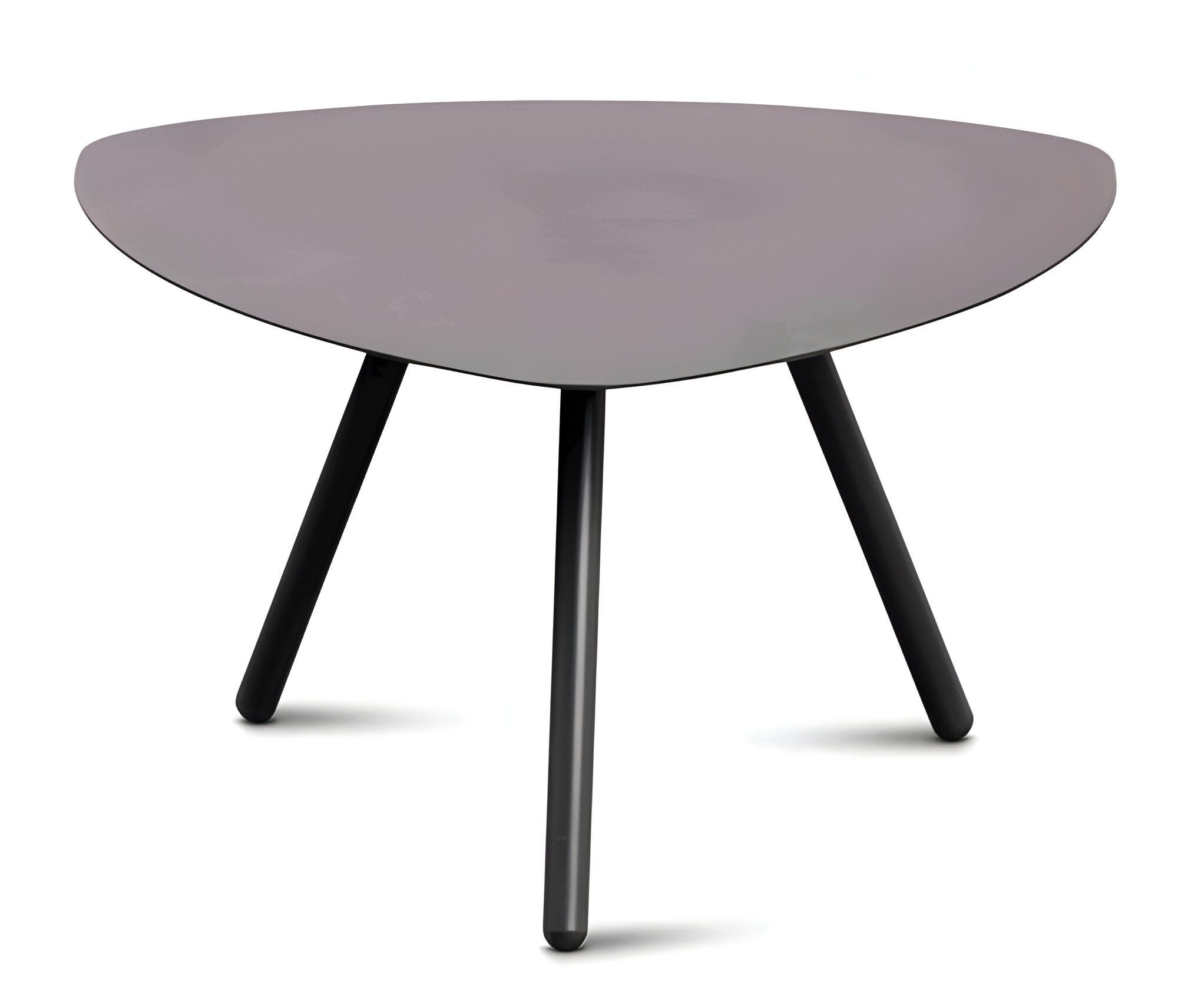 M2 Kollektion Couchtisch, Beistelltisch, Modern, Outdoorfähig, Dreieckig, 60x35x60 cm