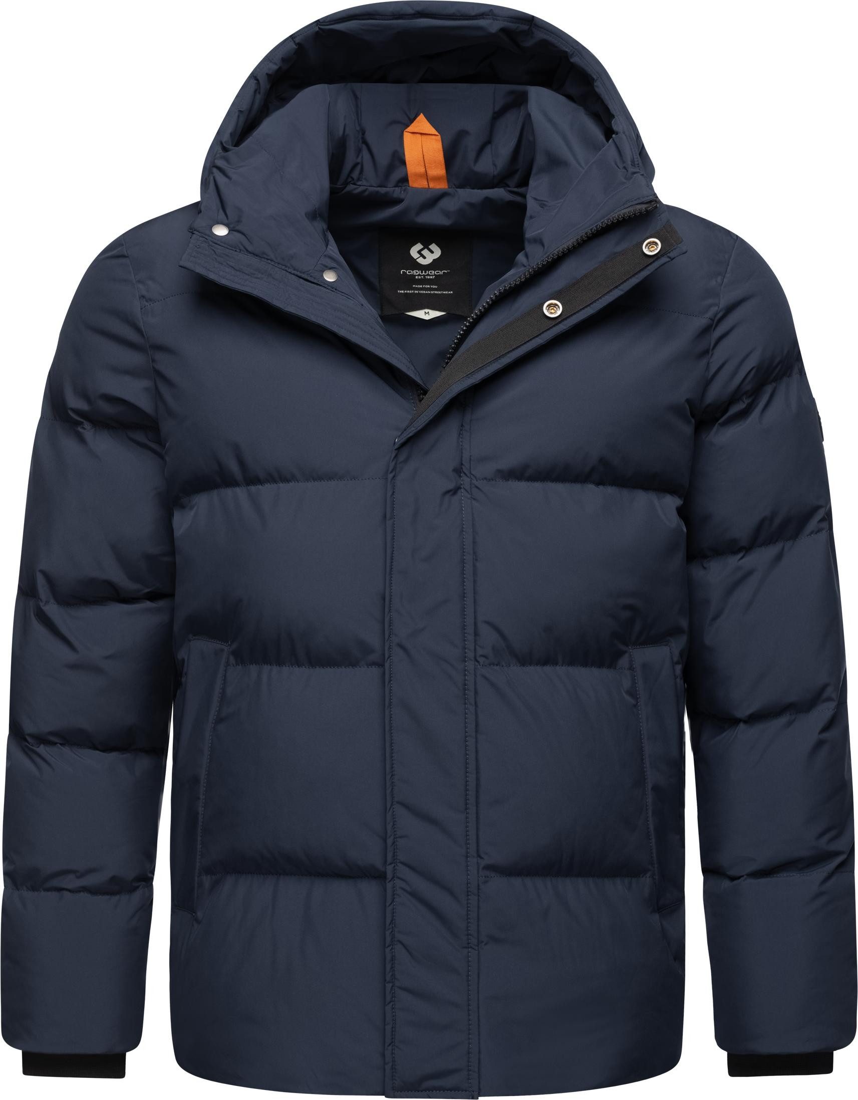 Ragwear Steppjacke Walby Gesteppte Herren Outdoorjacke wasserdicht mit Kapuze