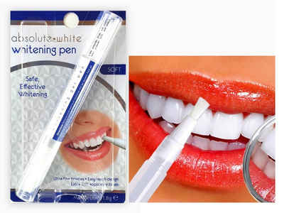 Spectrum Zahnbleaching-Paste »2 x 1,8 ml Absolut Whitening Gelstift weisse Zähne Bleeching«