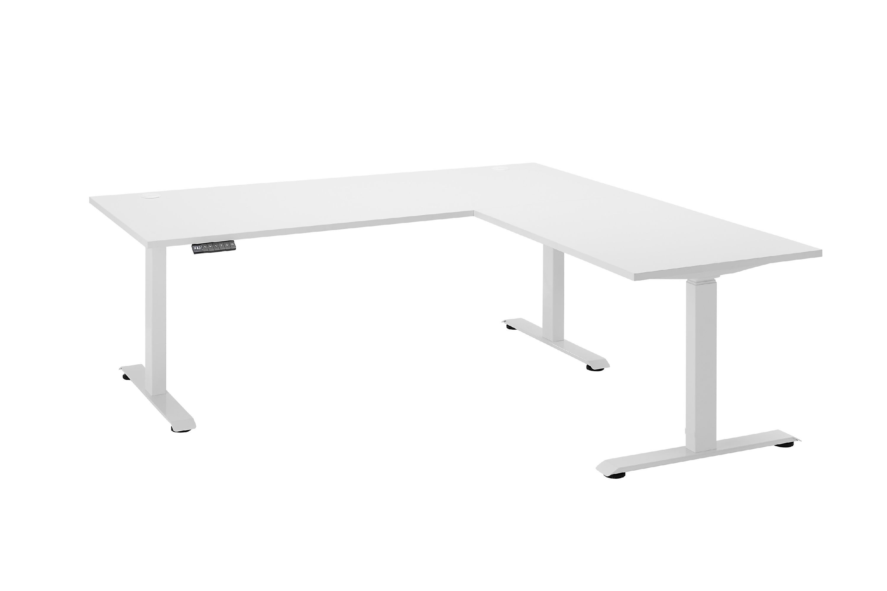 HARPER Schreibtisch Schreibtisch HARPER BIRCHES BB 180x177 cm weiß Winkelsc günstig online kaufen