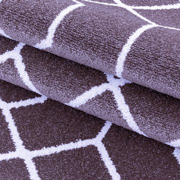 Teppich Teppich für den Flur oder Küche Geometrisches Design, Stilvoll Günstig, Läufer, Höhe: 10 mm