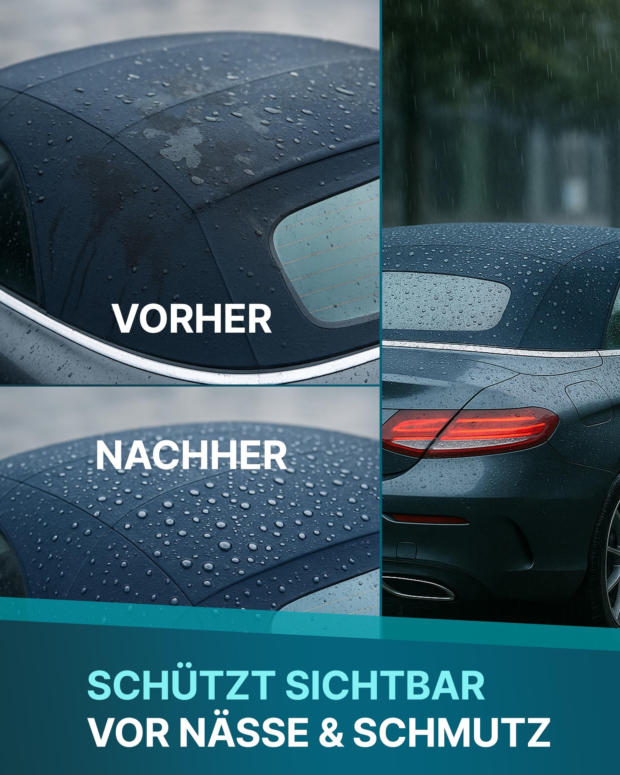 Klarberg Imprägnierung für Cabrio Verdeck Imprägnierspray (1 St)
