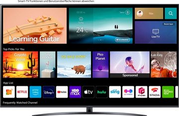 LG 75UQ81009LB LCD-LED Fernseher (189 cm/75 Zoll, 4K Ultra HD, Smart-TV)