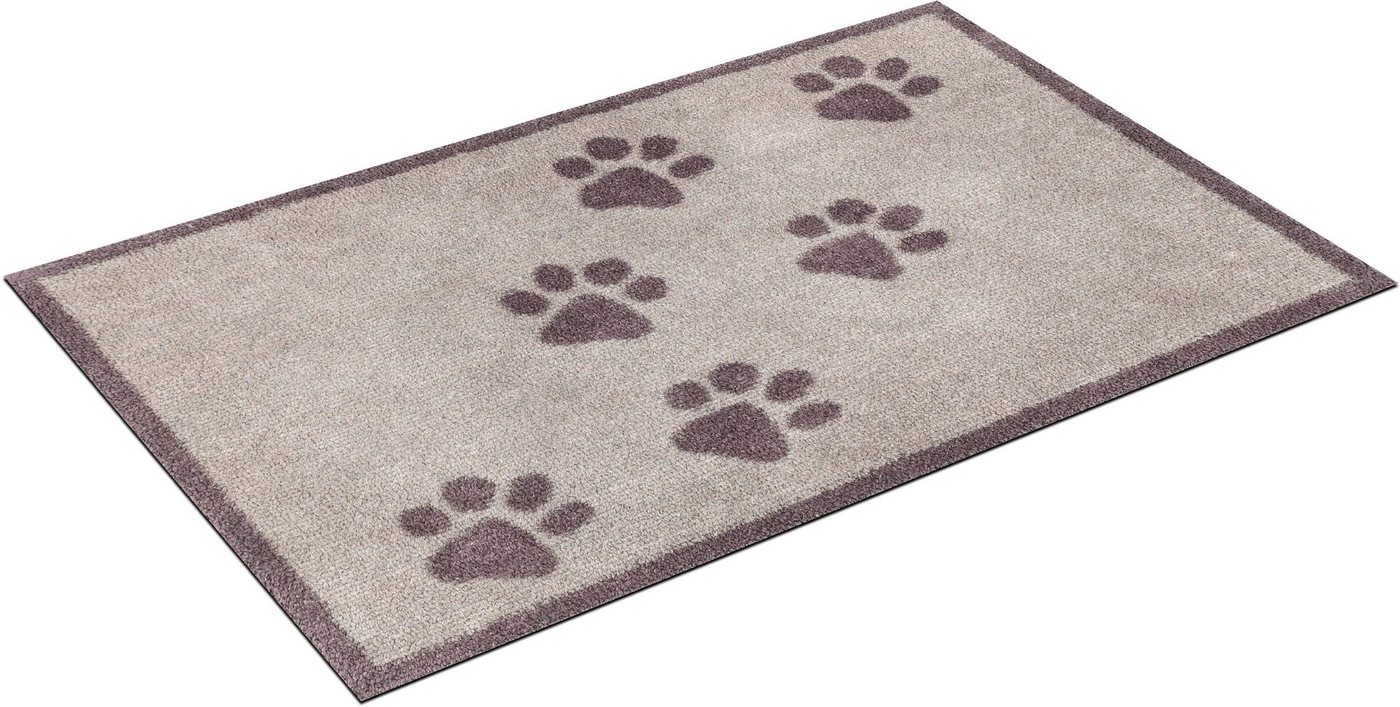 Teppich »Paws«, wash+dry by Kleen-Tex, rechteckig, Höhe 9 mm-HomeTrends