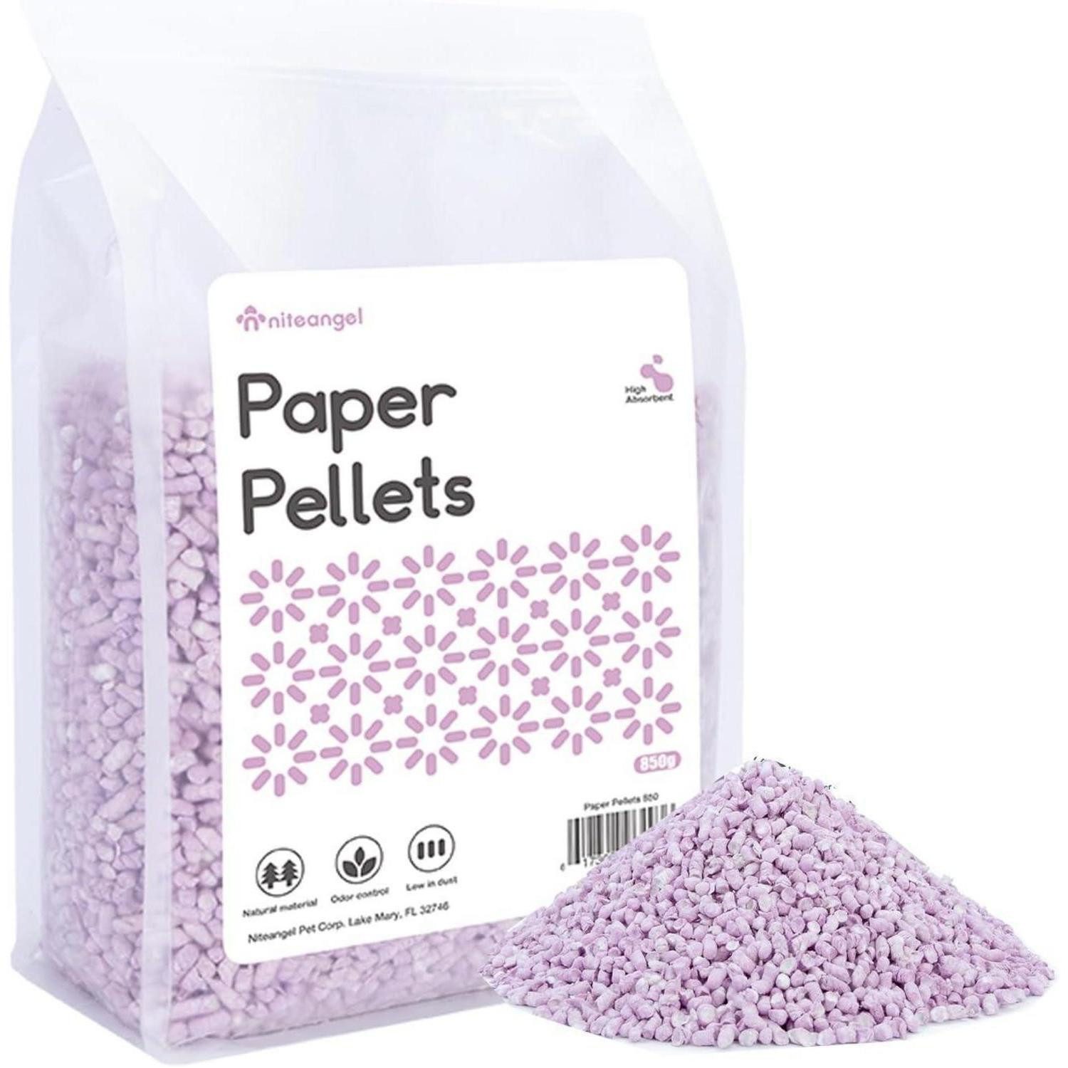 LuxusKollektion Kleintierstreu Einstreu Hamster Papierpellets Zwerghamster Mäuse Degus Violett