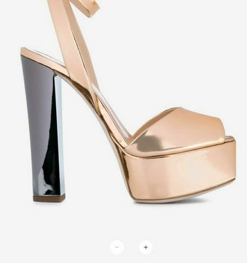 GIUSEPPE ZANOTTI DESIGN GIUSEPPE ZANOTTI LAVINIA PLATFORM SANDALS PLATEAU SANDALEN SCHUHE PUMP Sandale