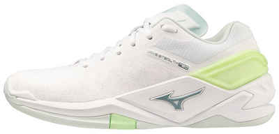 Mizuno WAVE STEALTH NEO(W) Whte/GRidge/PatinaGreen Handballschuh