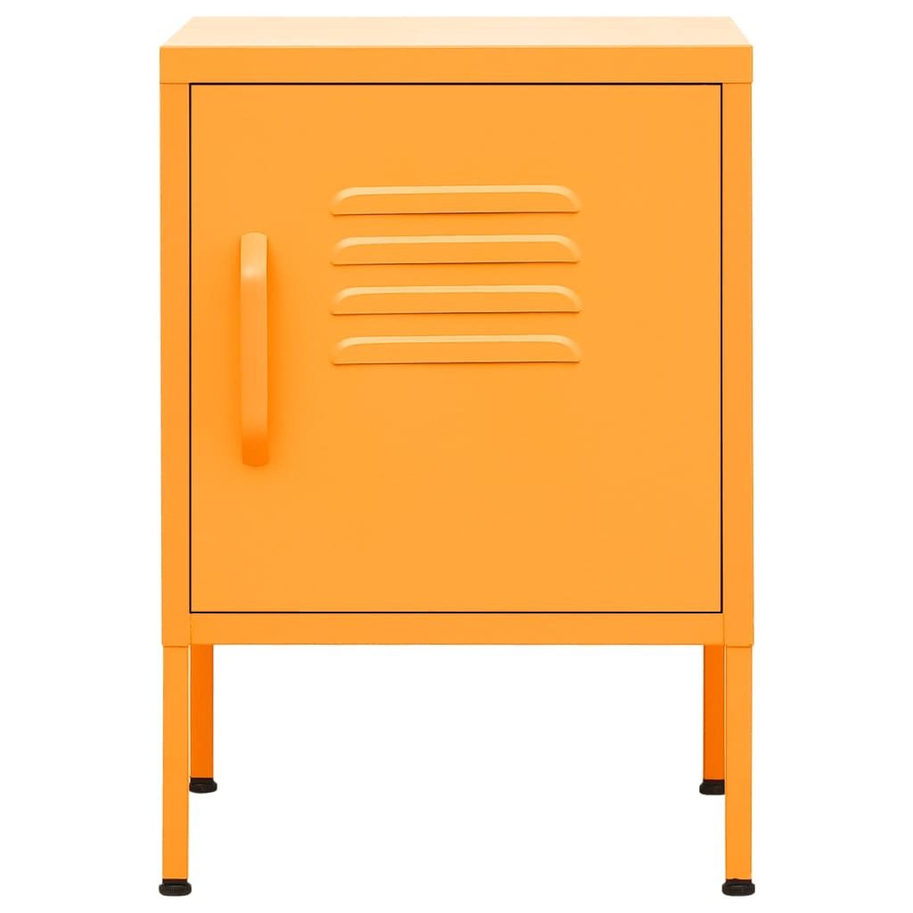 vidaXL Nachttisch Nachttisch Senfgelb 35x35x51 cm günstig online kaufen