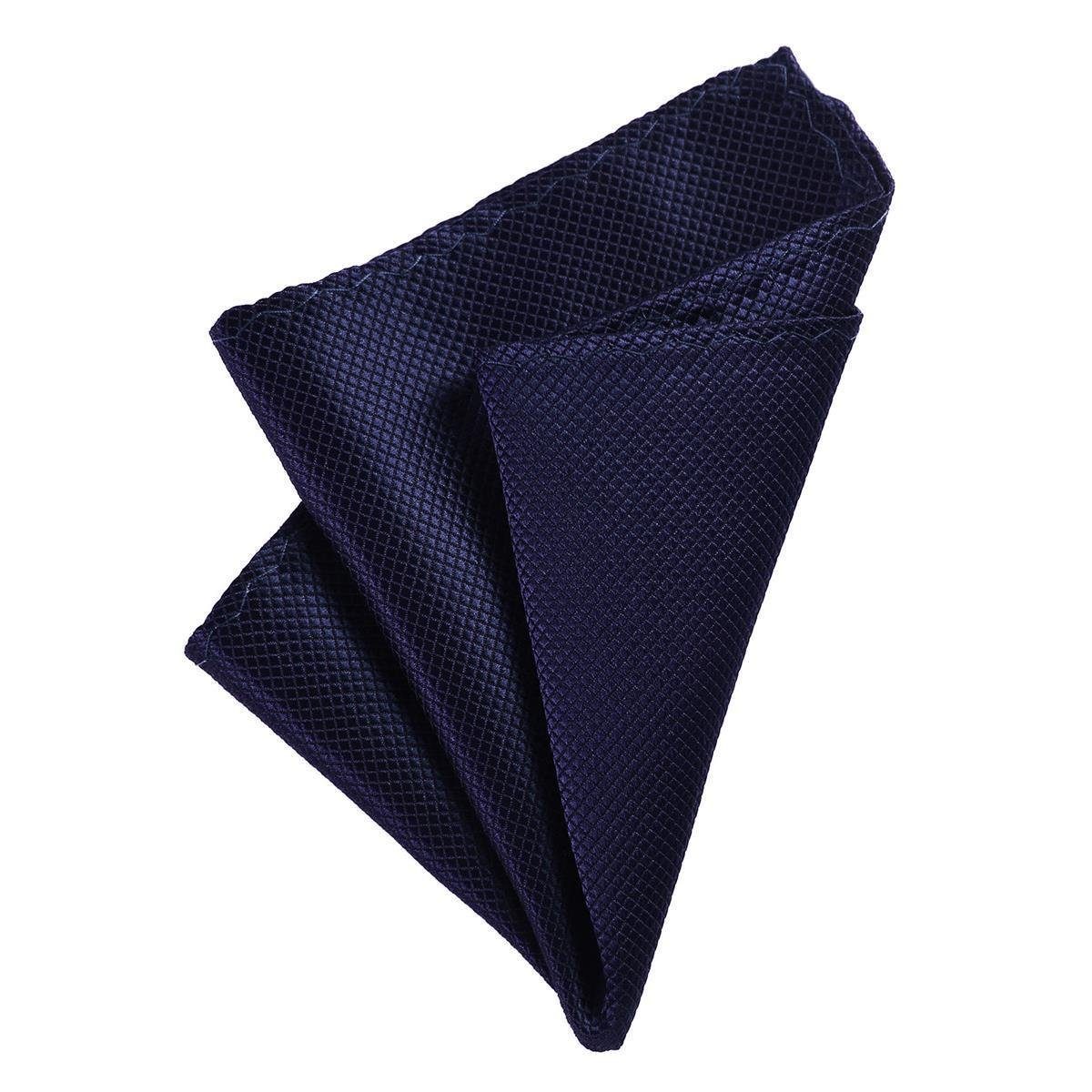 DonDon Einstecktuch DonDon Herren Einstecktuch, (Packung, 1-St), zum Falten, Seidenlook