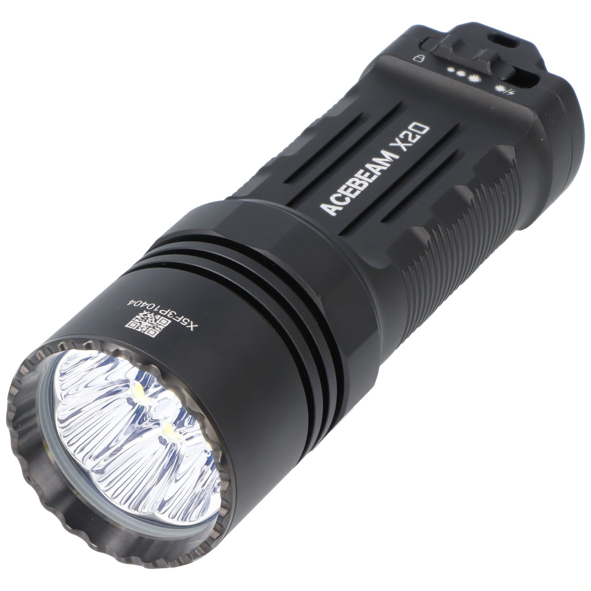 Acebeam LED Taschenlampe AceBeam X20 LED-Taschenlampe, taktischer Suchscheinwerfer, bis zu 10.