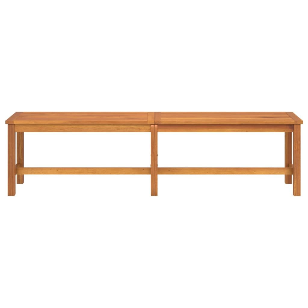 vidaXL Gartenbank Gartenbank 180x35x45 cm Massivholz (1-St)