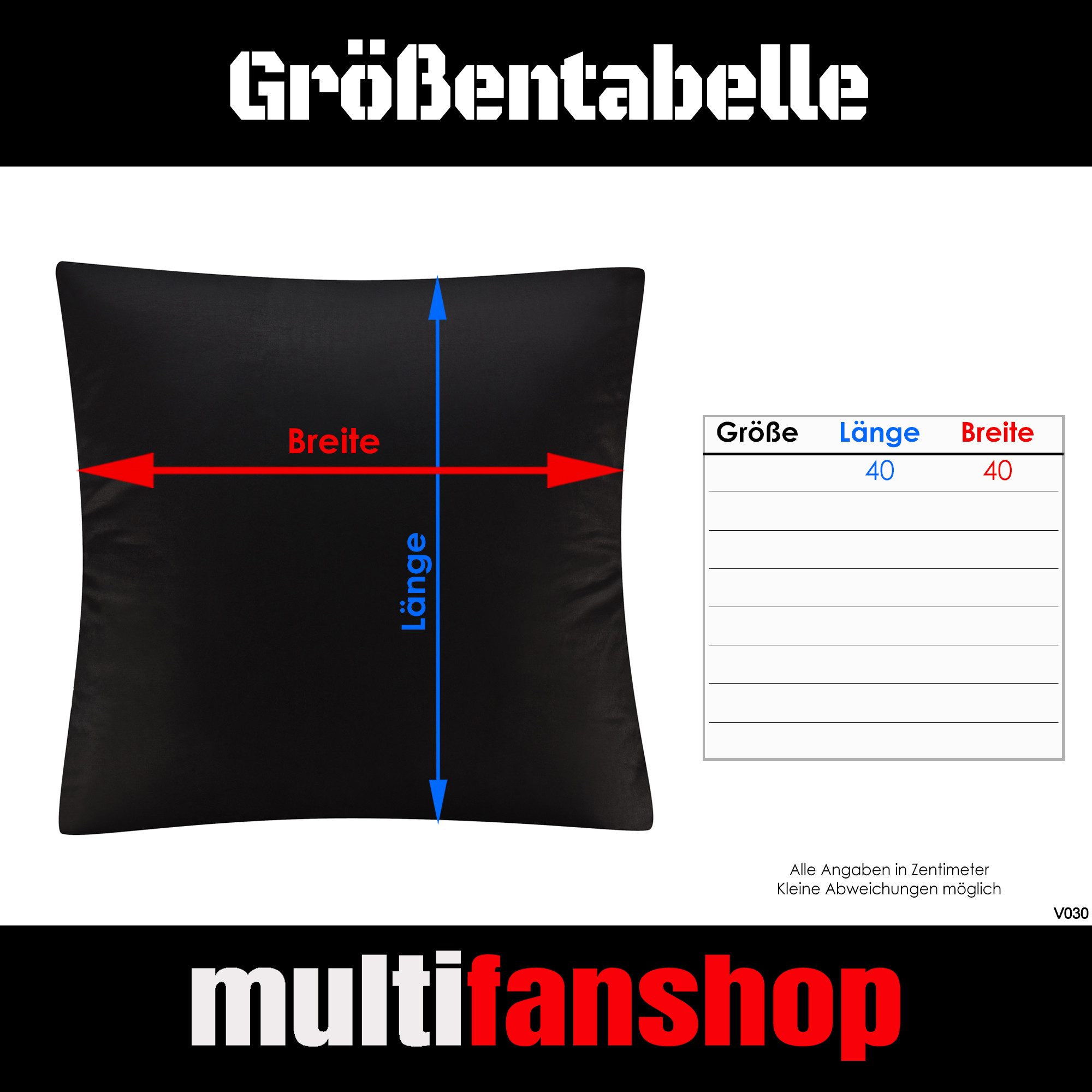 multifanshop Kissenbezug Bochum - Meine Fankurve günstig online kaufen