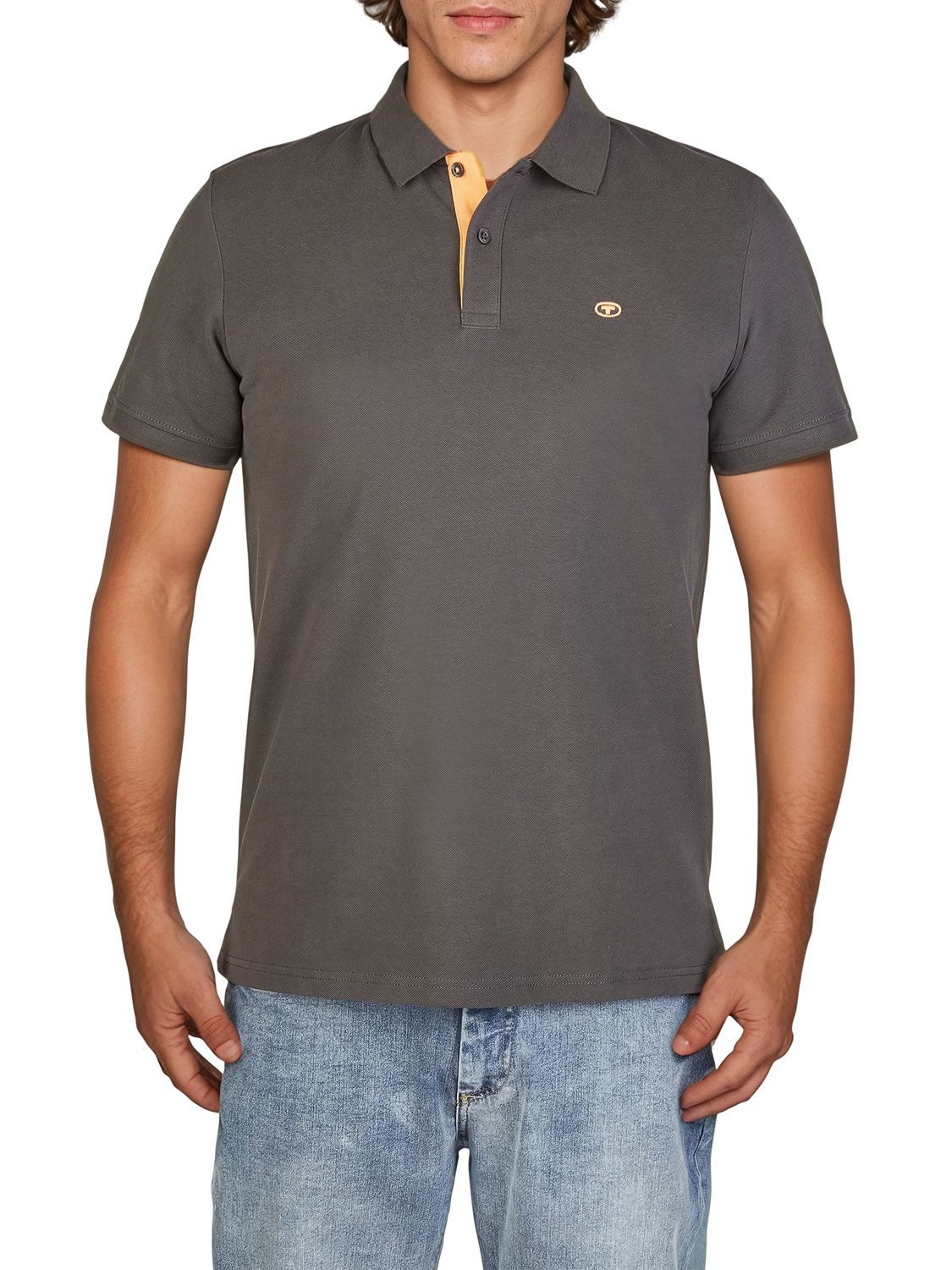 Tom Tailor Poloshirt Herren Kurzarm Baumwolle Regular Fit 3er Set-Pack günstig online kaufen