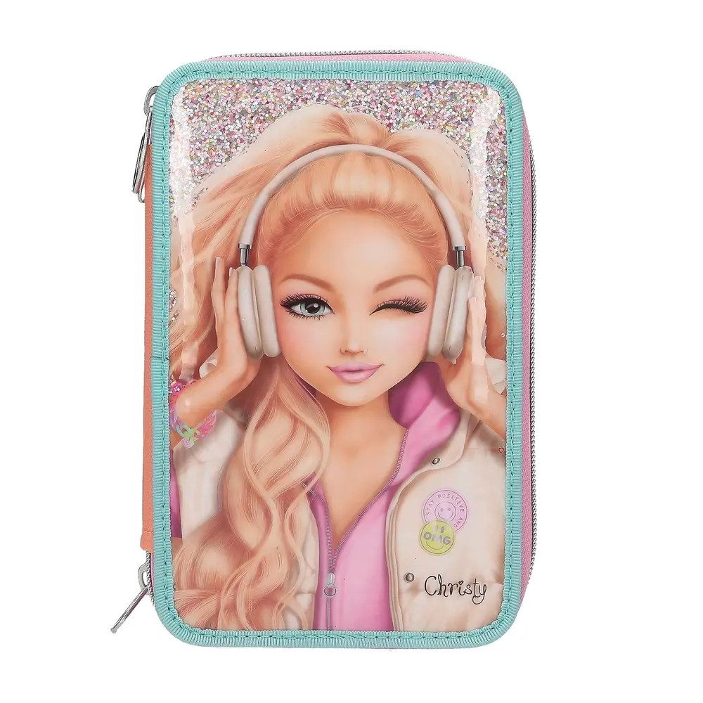TOPModel Kinderrucksack TOPModel 3 Fach Federtasche MUSIC