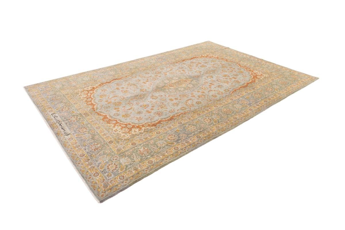 Orientteppich Perserteppich, Orientteppich 8 Handgeknüpfter Isfahan Trading, rechteckig, 206x340 Höhe: / mm Nain