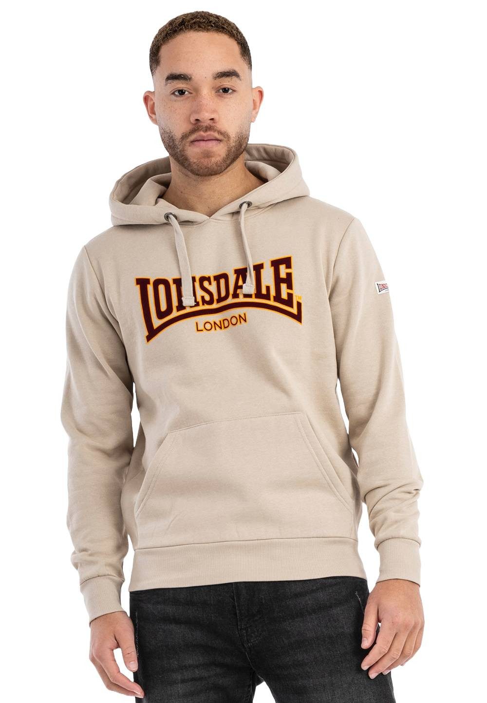 Lonsdale Hoodie Hoodie Lonsdale Classic LL002, G L, F sand (1-tlg)