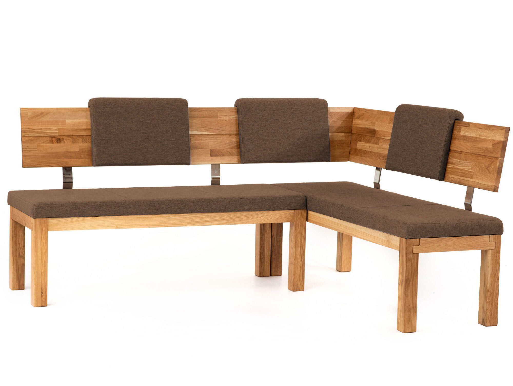 Moebel-Eins Eckbank SALIMA Eckbank, SALIMA Eckbank, Material Massivholz / Stoffbezug