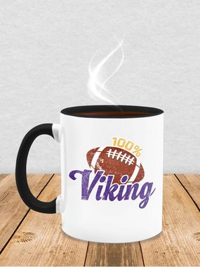 Shirtracer Tasse 100% Viking, Keramik, Kaffeetasse Hobby Geschenk