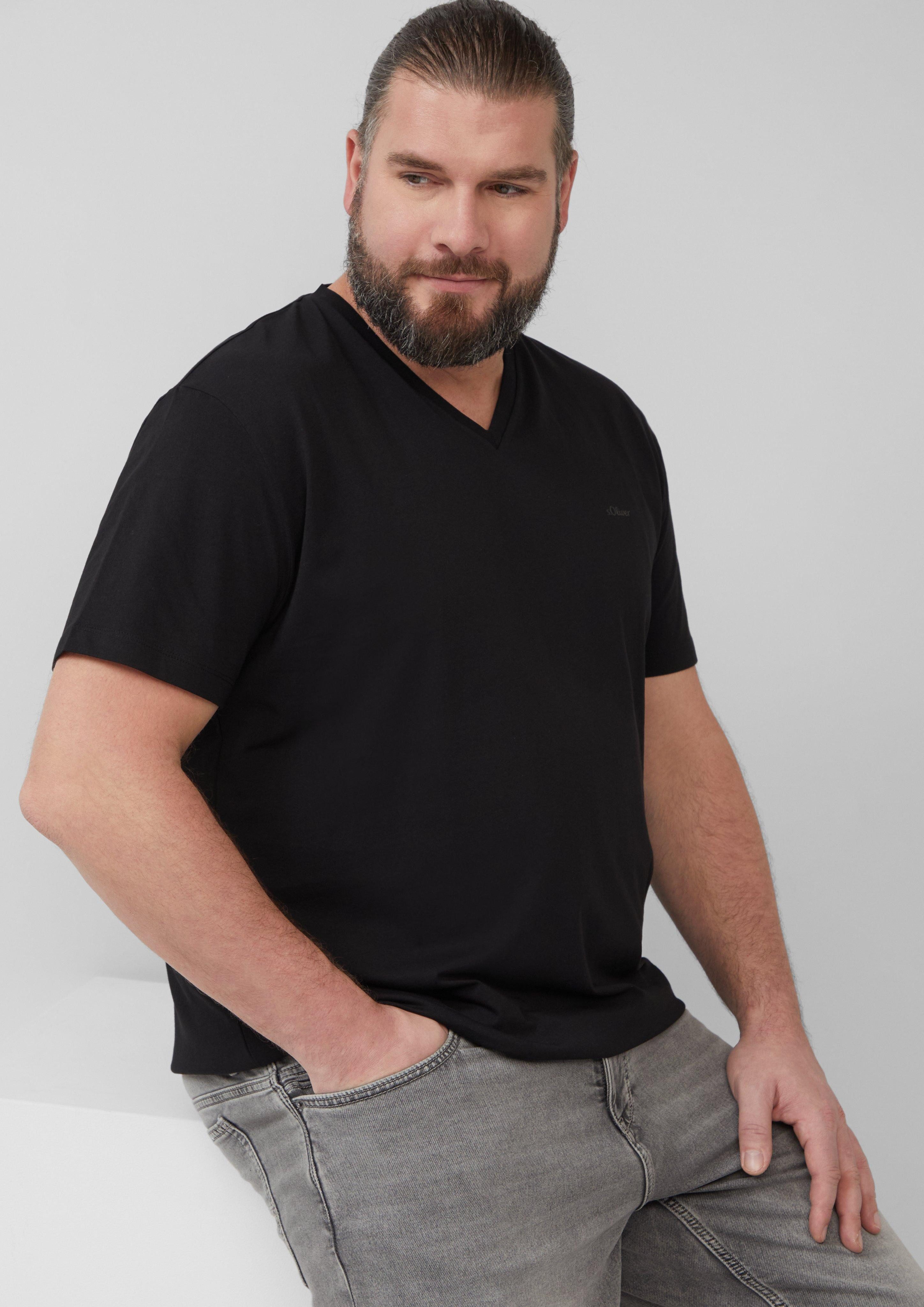s.Oliver Basic-T-Shirt günstig online kaufen