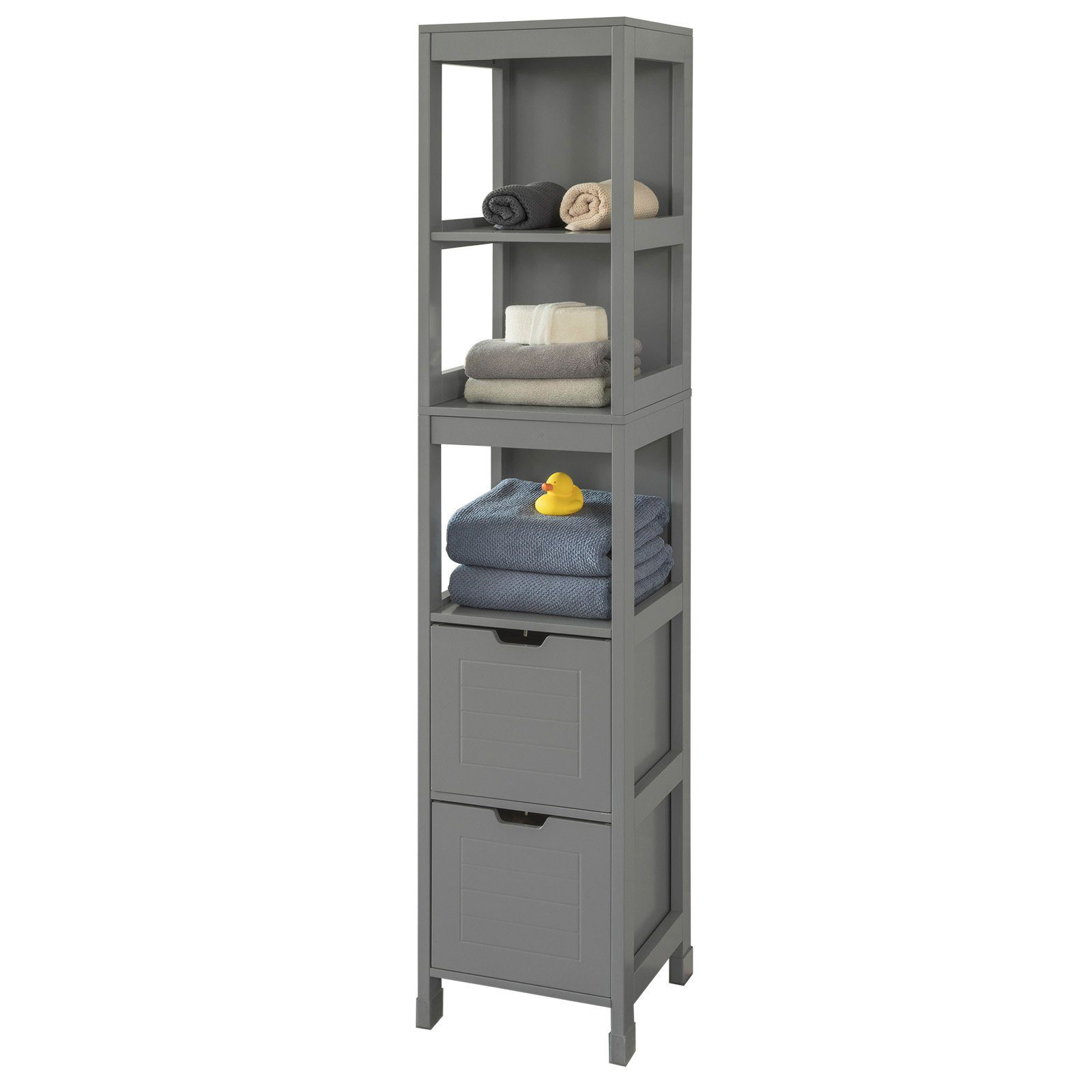 SoBuy Hochschrank FRG126 schmale Säule, Badezimmerschrank günstig online kaufen