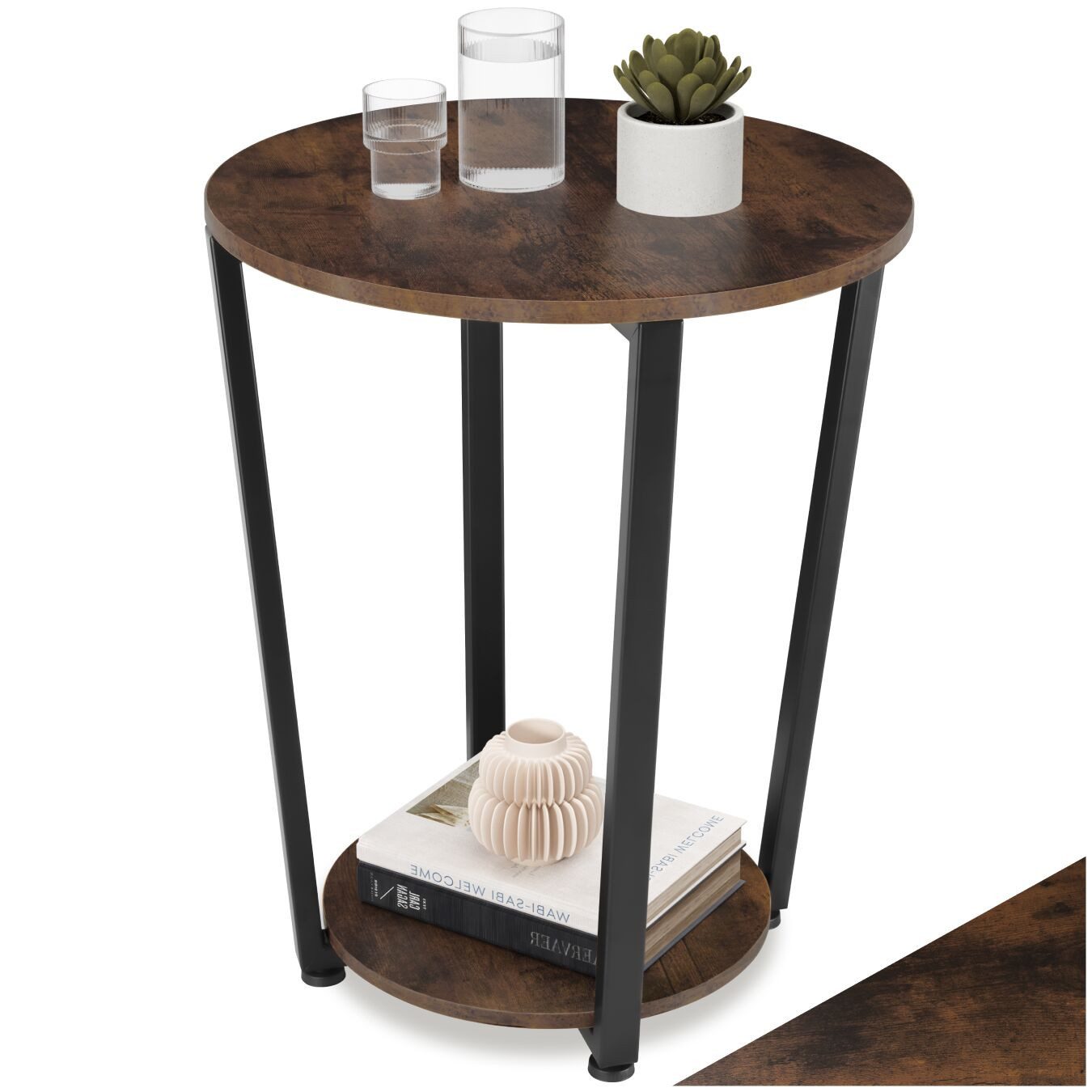 tectake Beistelltisch Swindon (1-St., 1 tlg), günstig online kaufen