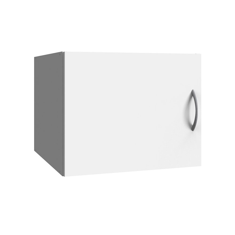 Lomadox Stauraumschrank MIAMI-43 weiß, Tür rechts oder links, ca. 30/40/40 cm